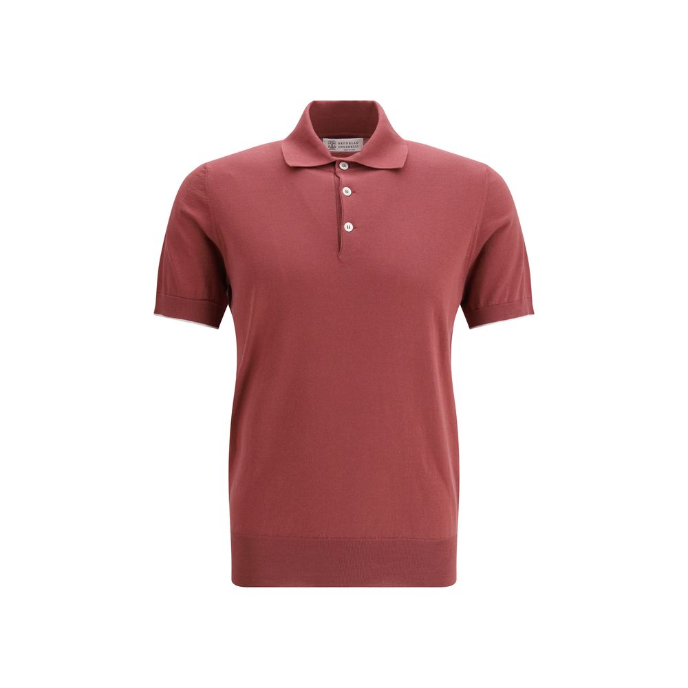 Brunello Cucinelli Multicolor Cotton Polo Shirt