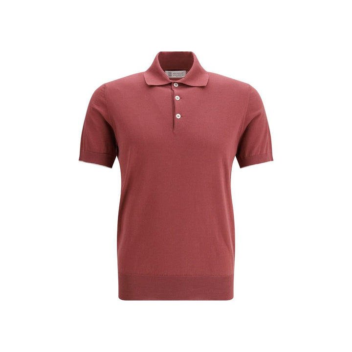 Brunello Cucinelli Multicolor Cotton Polo Shirt