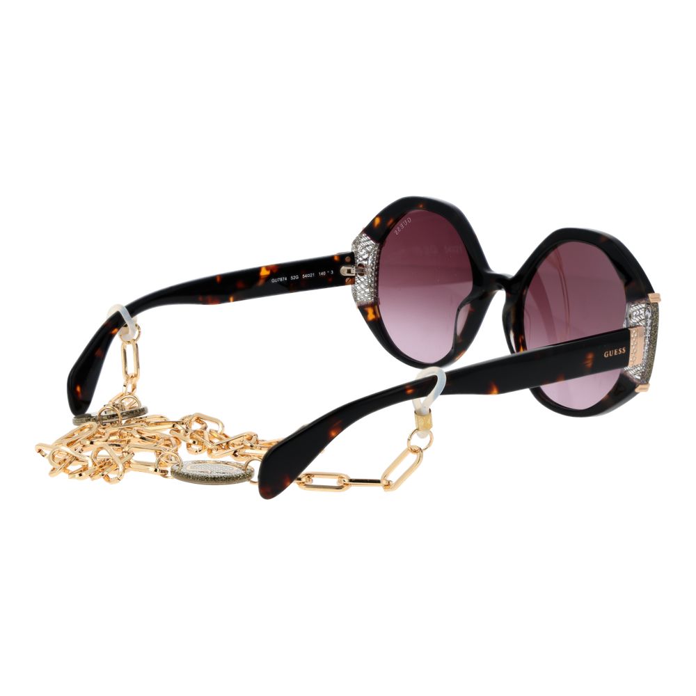 Guess Brown Acetate Sunglasses