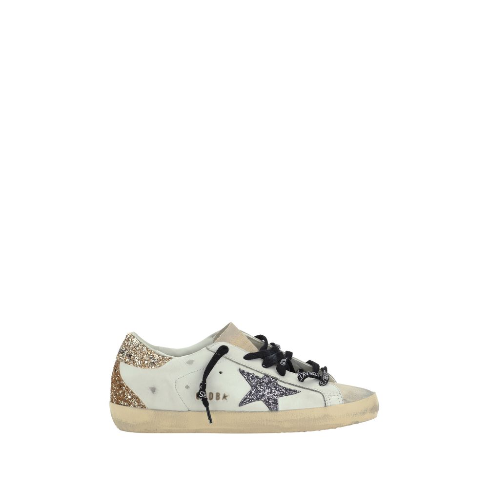Golden Goose White Rubber Low Top Sneakers