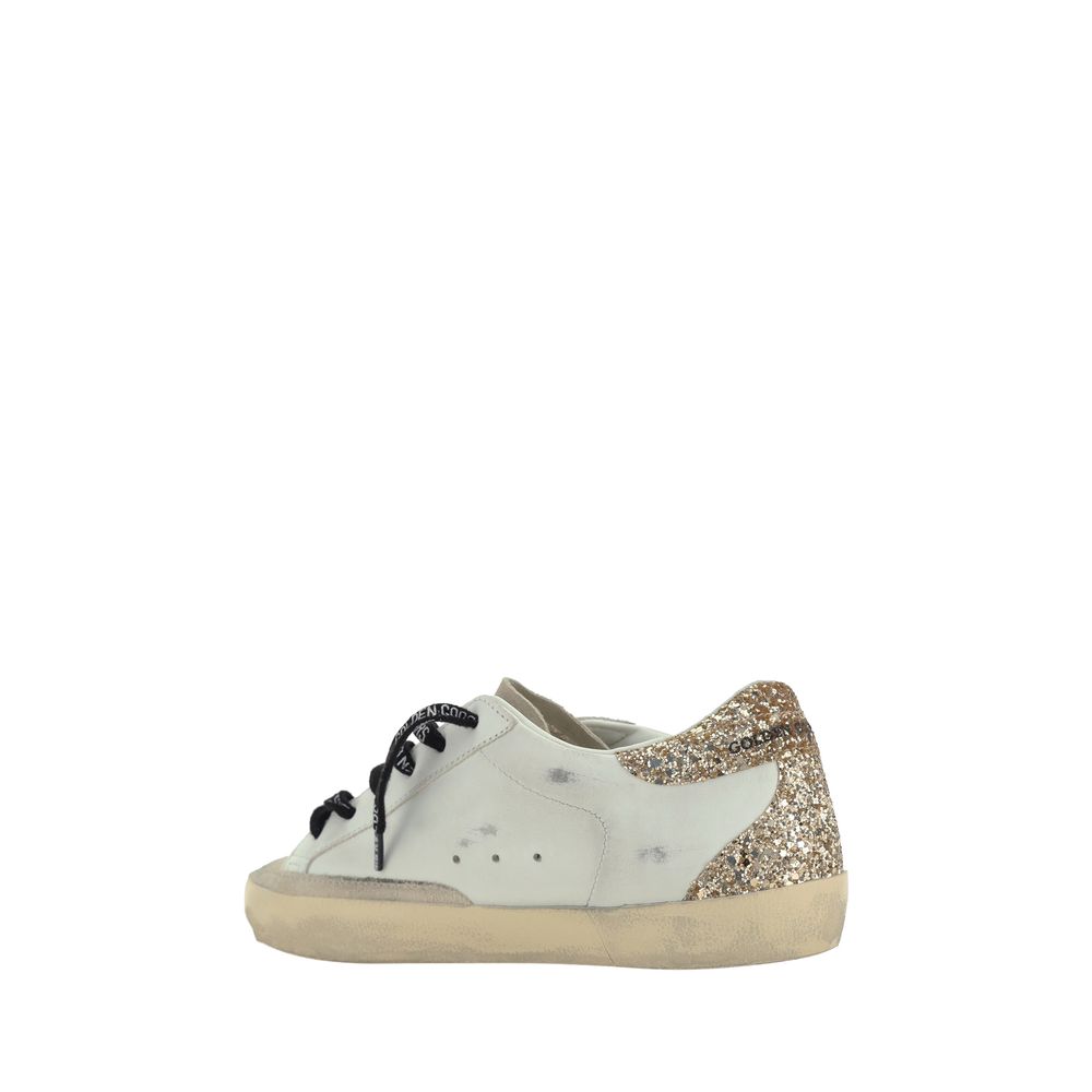 Golden Goose White Rubber Low Top Sneakers