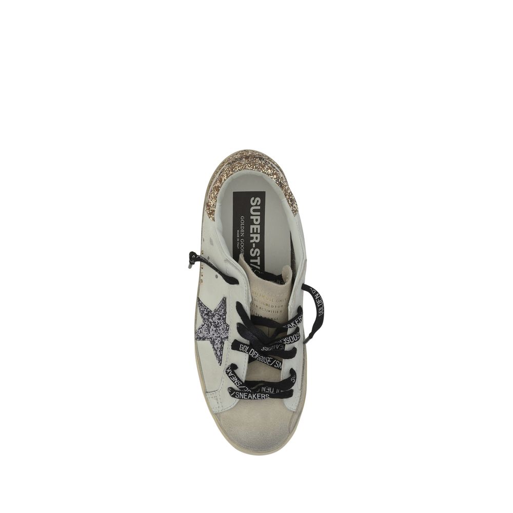 Golden Goose White Rubber Low Top Sneakers