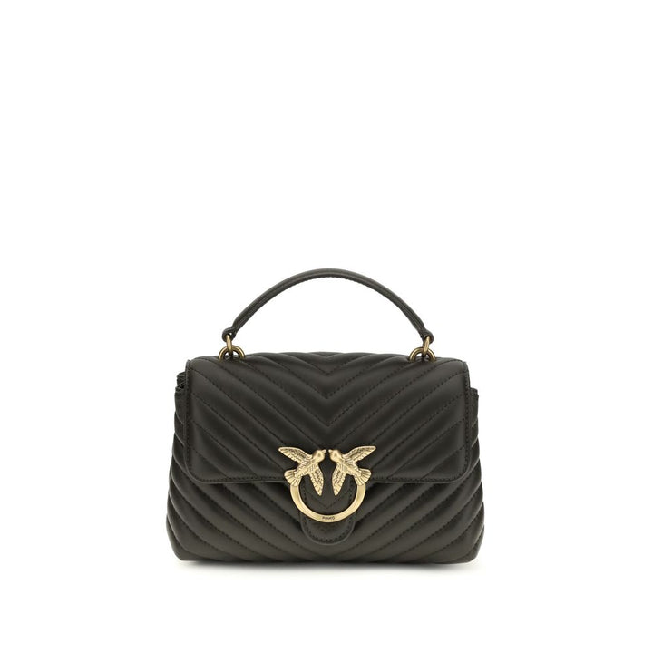 PINKO Bicolor Calf Leather Bos Taurus Handbag