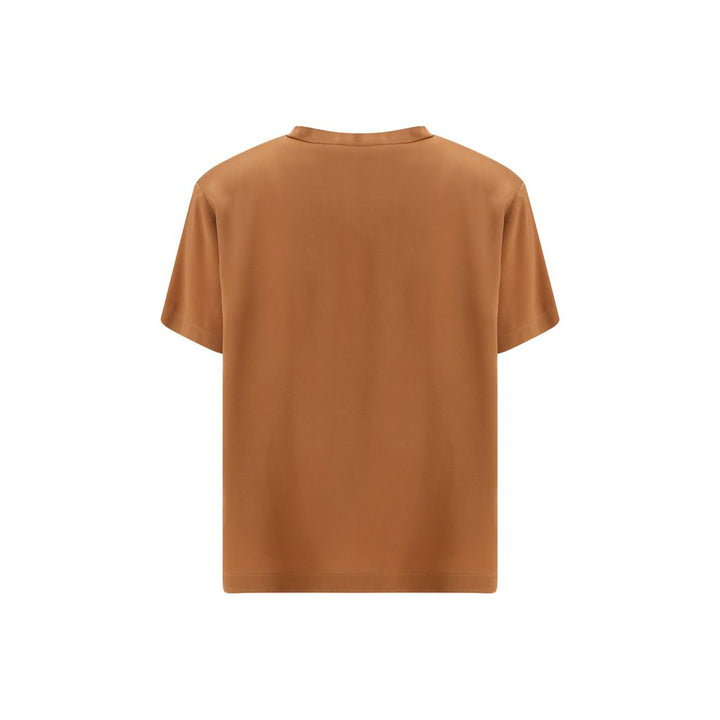 Fabiana Filippi Beige Viscose T-Shirt