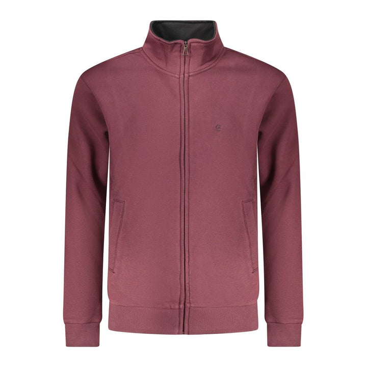 Coveri Moving Rosso Cotton Men's Sweatshirt