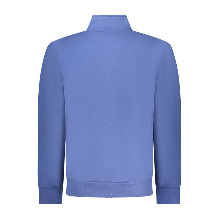 Coveri Moving Blu Cotton Men Sweatshirt