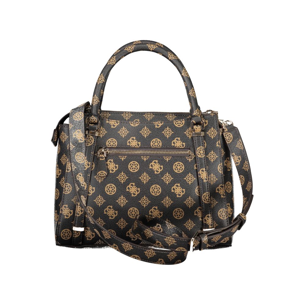 Guess Jeans Marrone Poliuretano Woman Handbag