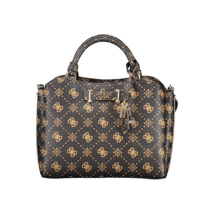 Guess Jeans Marrone Poliuretano Woman Handbag