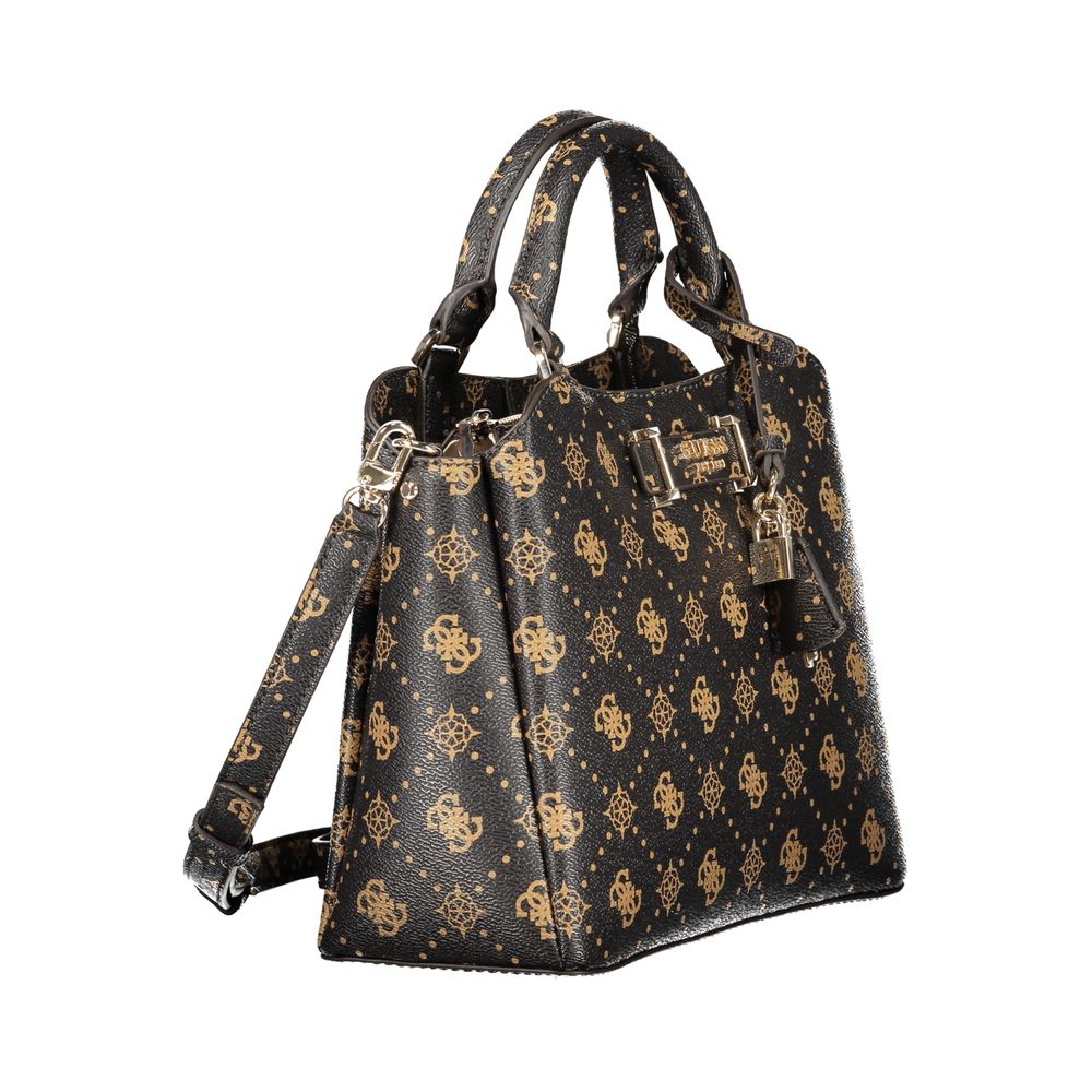 Guess Jeans Marrone Poliuretano Woman Handbag