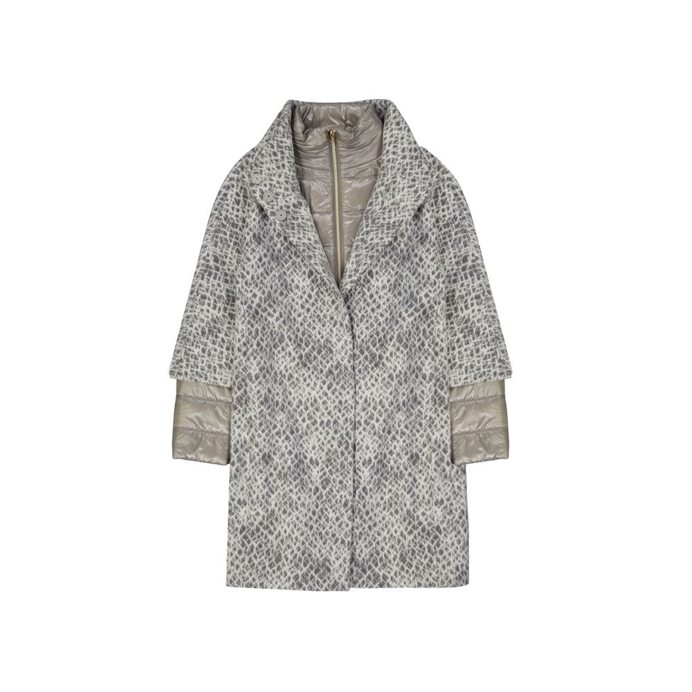 Herno Gray Cashmere Coat