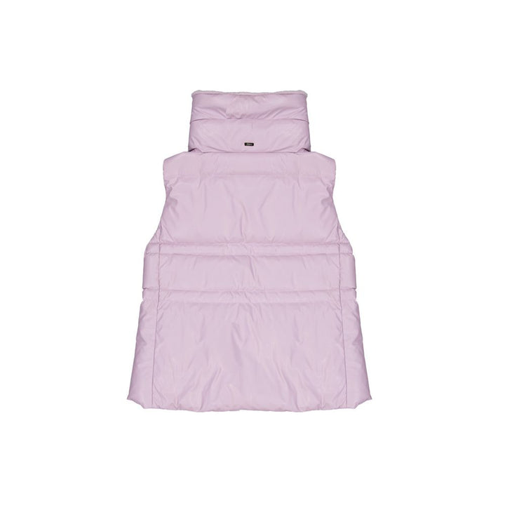 Herno Purple Polyester Waistcoat