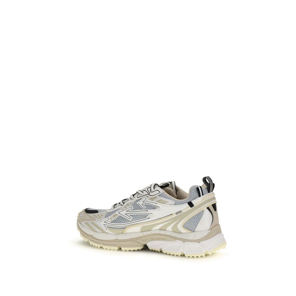 Off-White Gray Rubber Athletic Sneakers