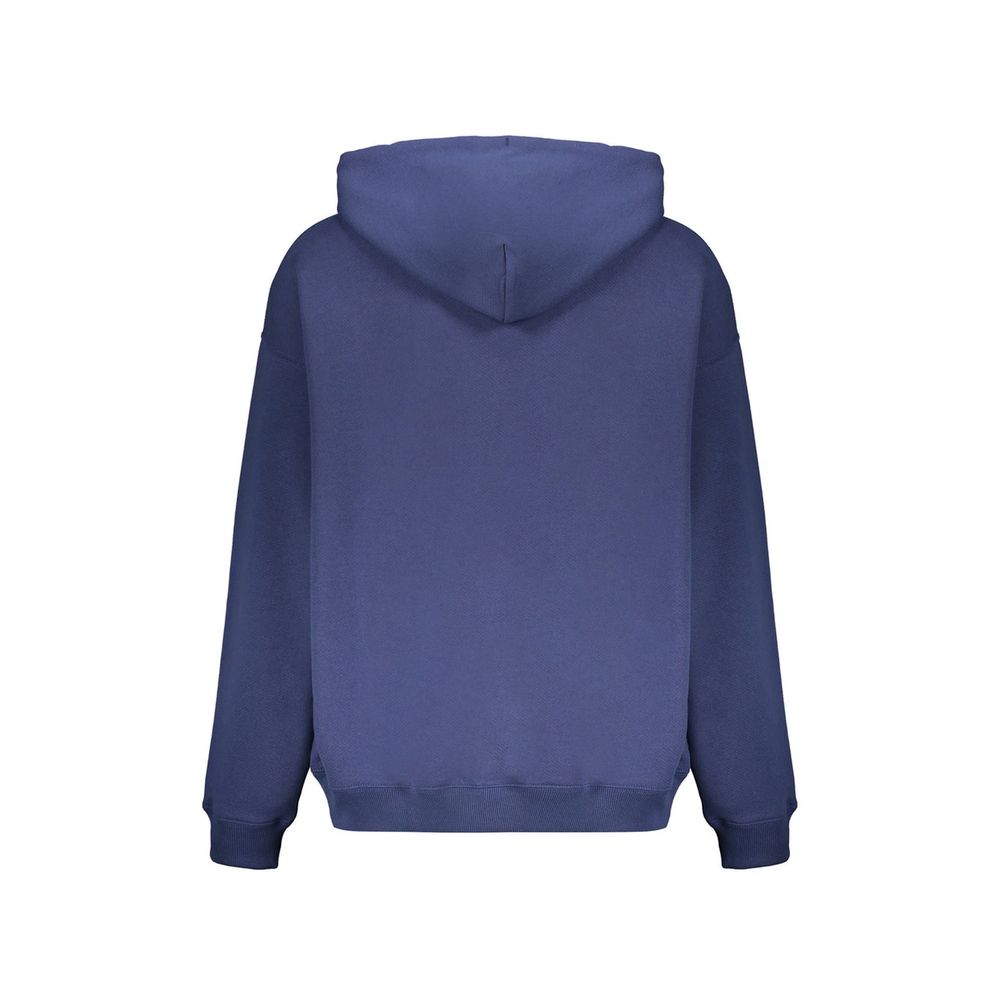 Off-White Blue Cotton Sweatshirt