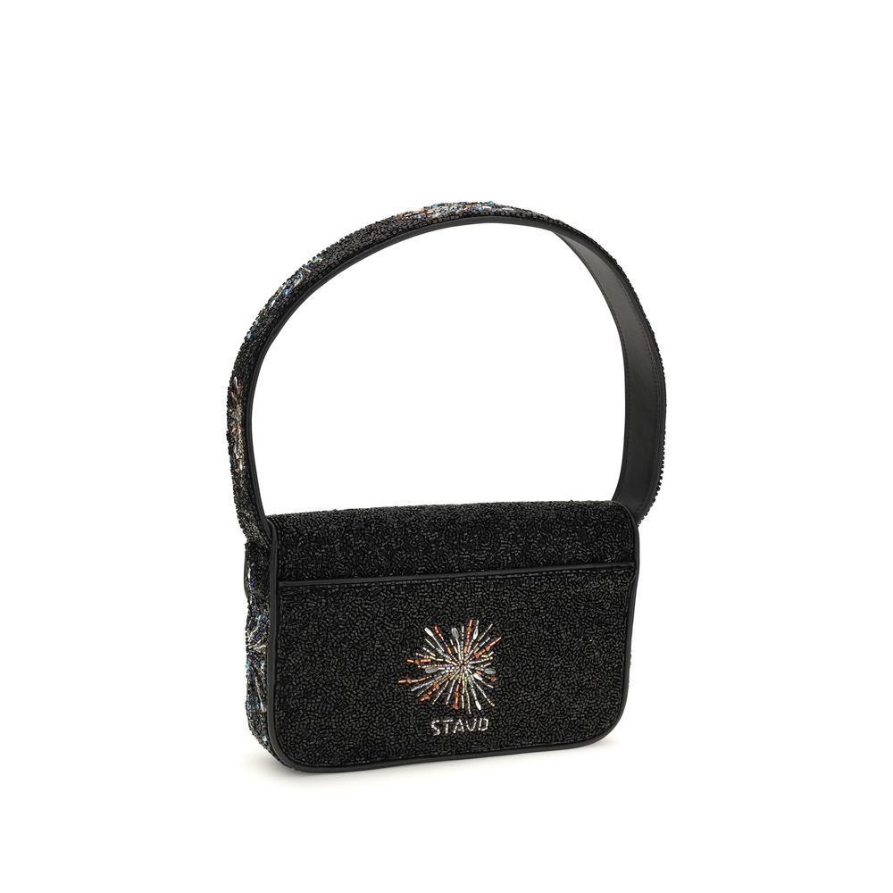 Staud Multicolor Rayon Shoulder Bag