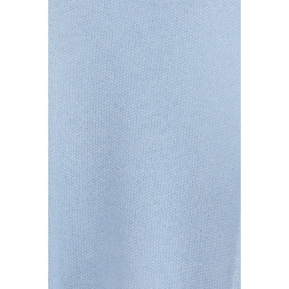 Fabiana Filippi Blue Polyester Sweatshirt
