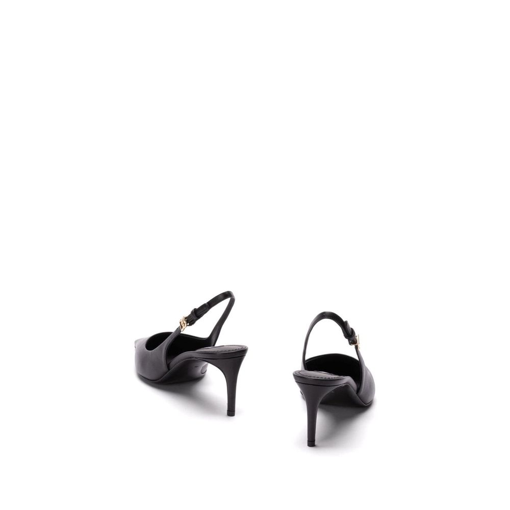 Dolce & Gabbana Black Calfskin Pumps
