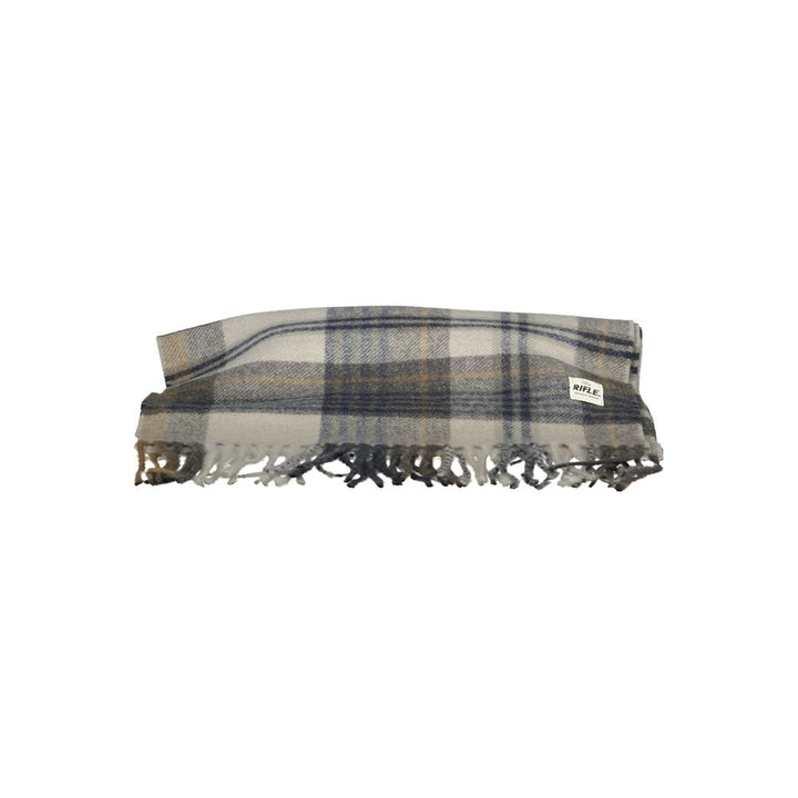 Rifle Grigio Polyester Men Scarf