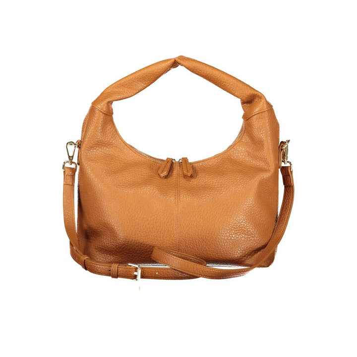 Mario Valentino Marrone Polyurethane Women Handbag