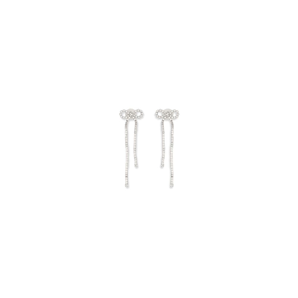 Self-Portrait Silver Brass Earrings