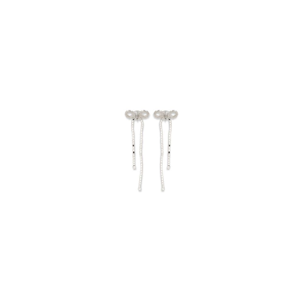 Self-Portrait Silver Brass Earrings