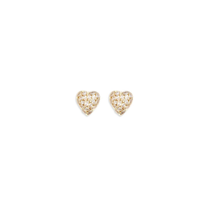 Self-Portrait Gold Brass Earrings