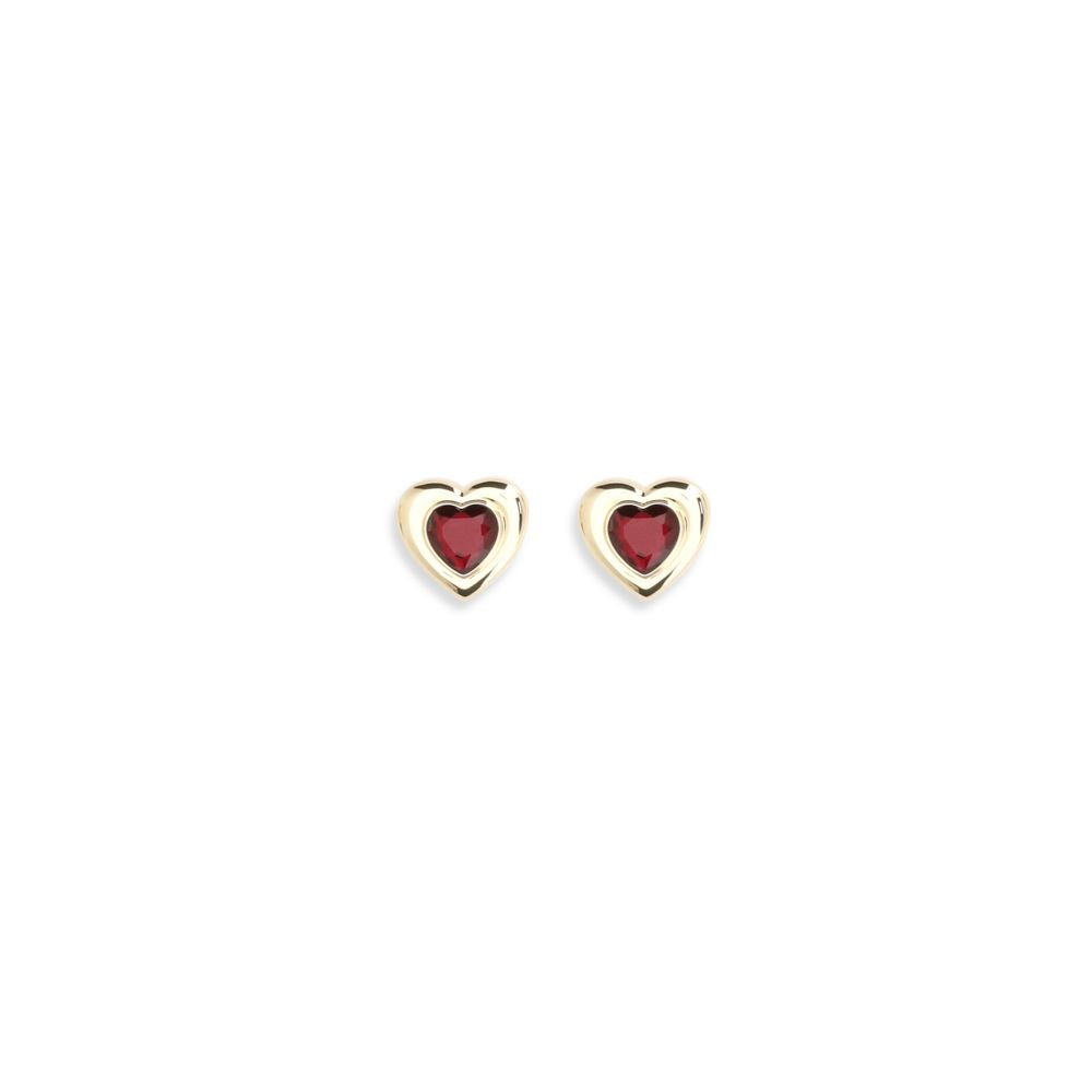 Self-Portrait Gold Brass Earrings