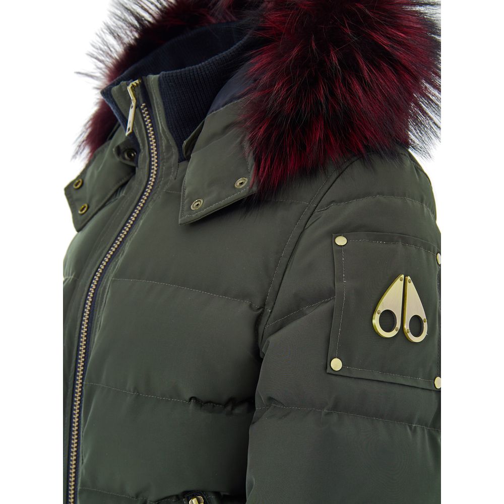 Moose Knuckles Green Cotton Bomber