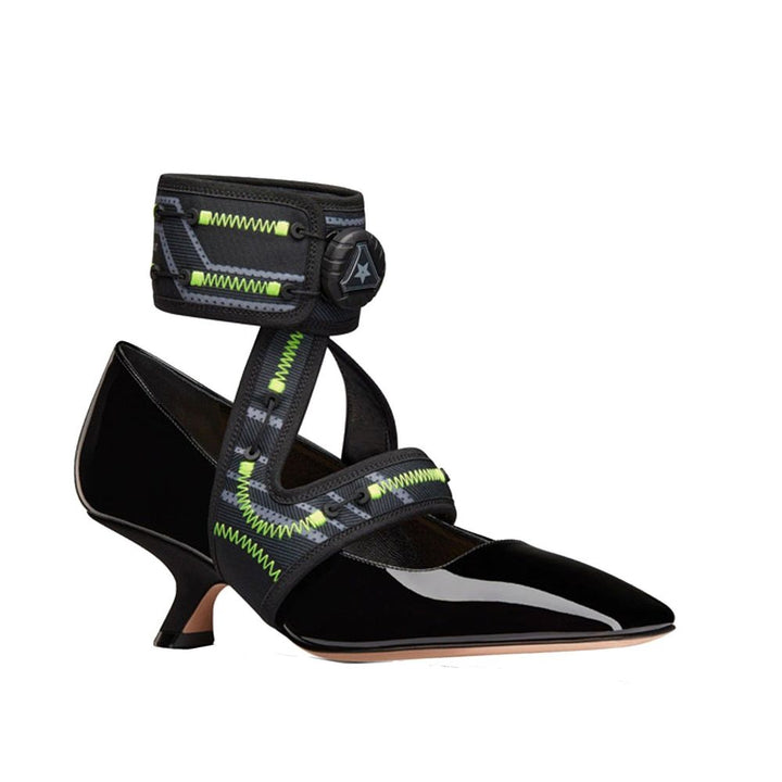 Dior Black Calfskin High Heel Pumps