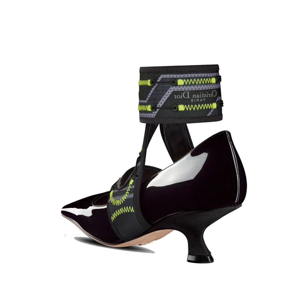 Dior Black Calfskin High Heel Pumps