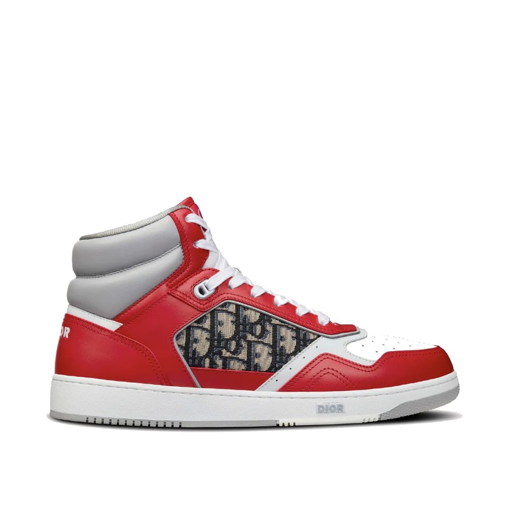 Dior Multicolor Leather High Top Sneakers