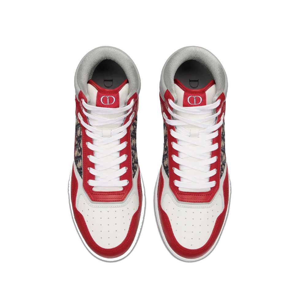 Dior Multicolor Leather High Top Sneakers