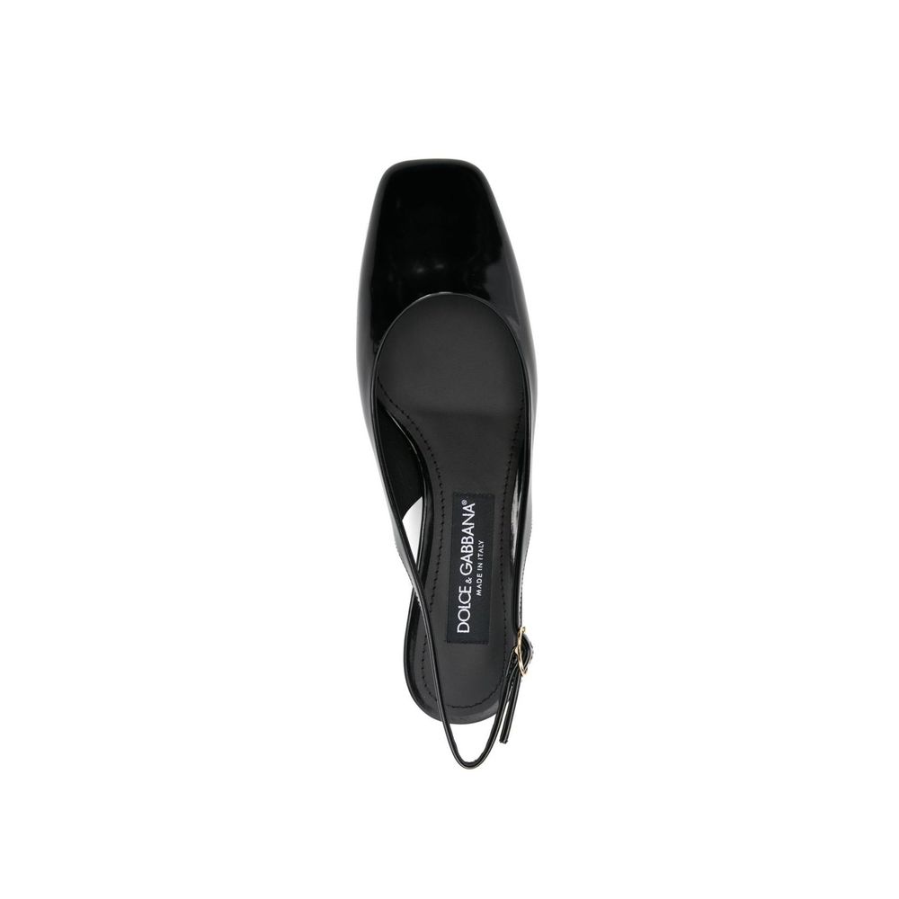Dolce & Gabbana Black Calfskin Pumps