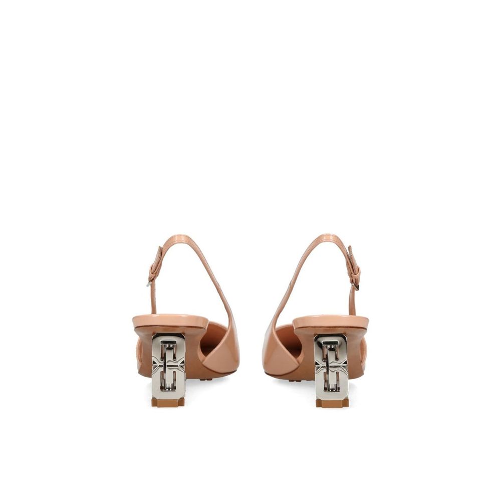 Givenchy Beige Calfskin Mid Heel Pumps