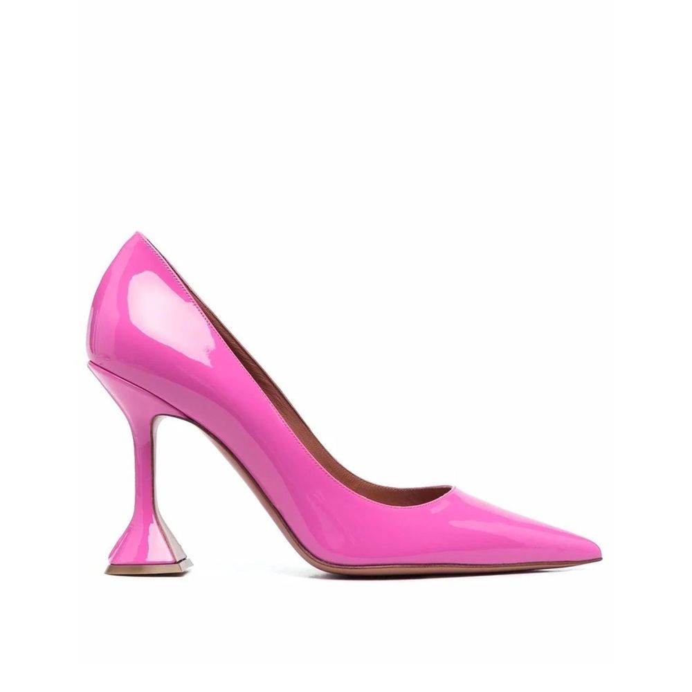Amina Muaddi Multicolor Calfskin Pumps