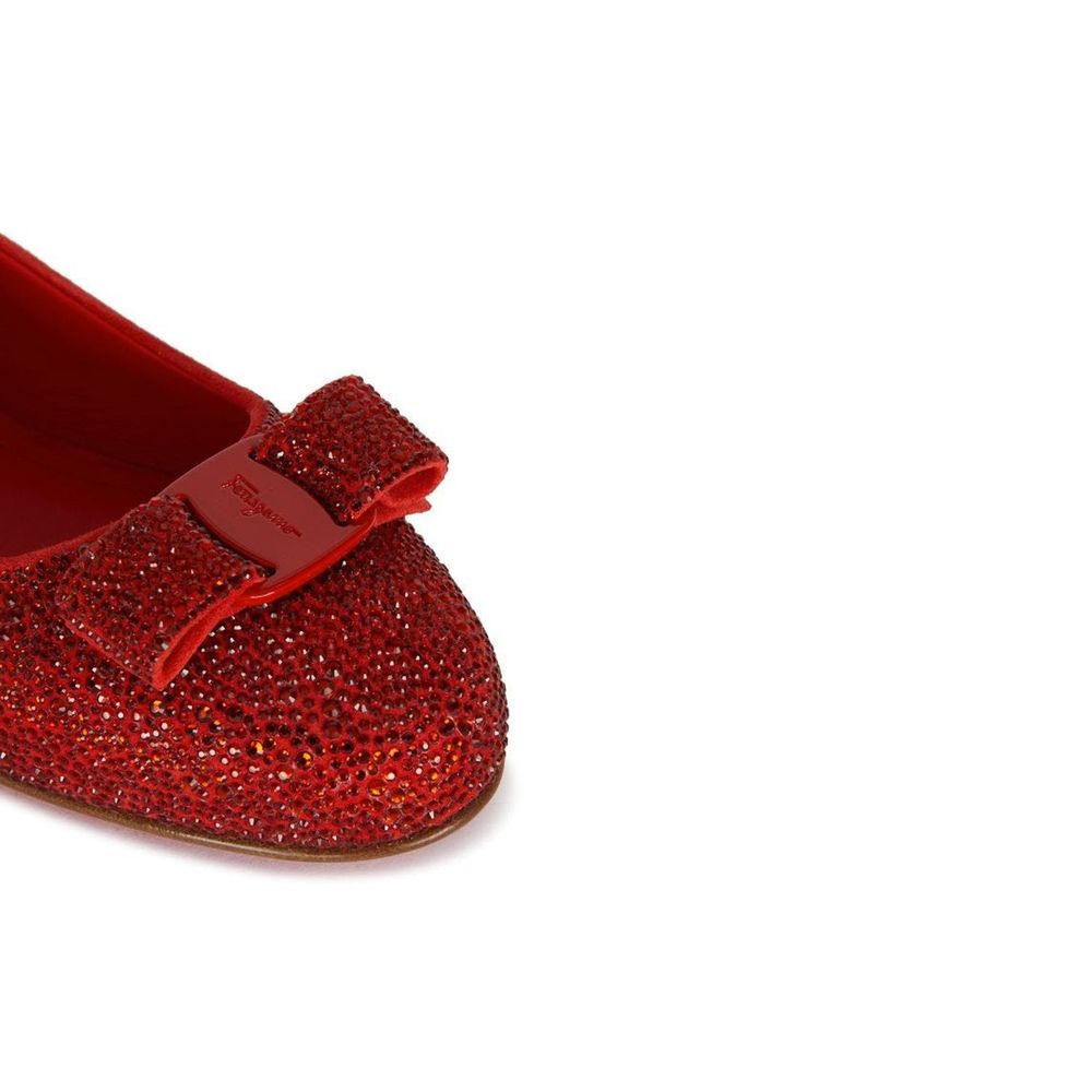 Salvatore Ferragamo Multicolor Calfskin Ballet Flats