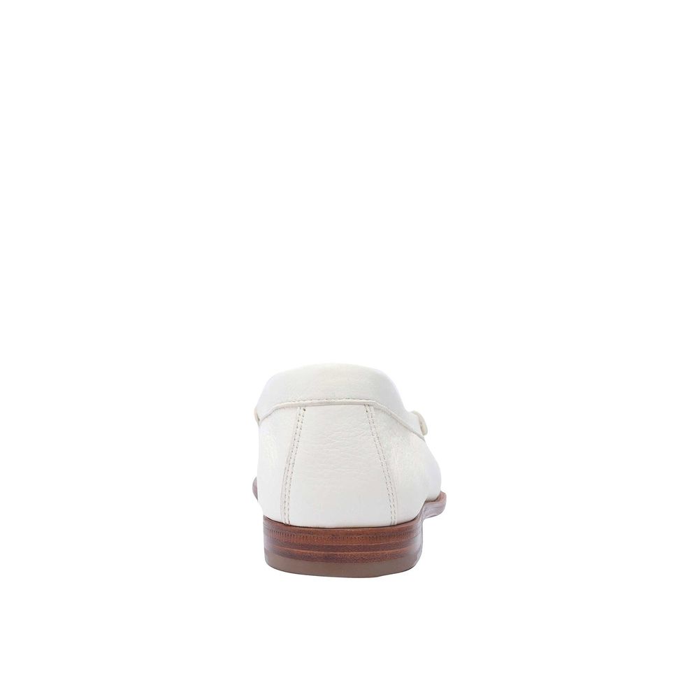 Church's White Calfskin Slip-On Loafers