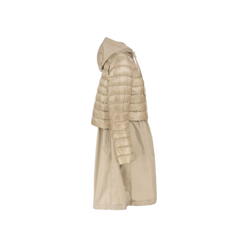 Herno Beige Polyester Coat