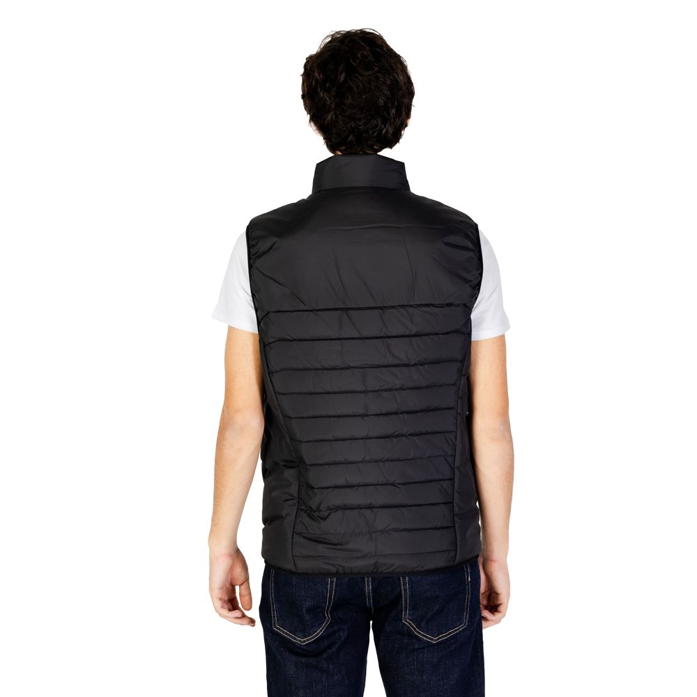 Hugo Boss Black Polyester Sleveless Jacket