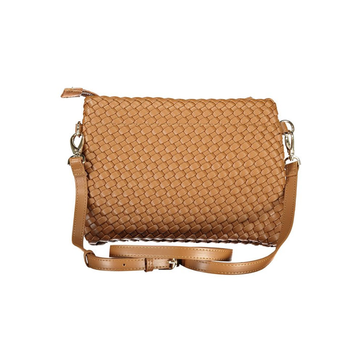 Mario Valentino Marrone Poliuretano Womens Shoulder Bag