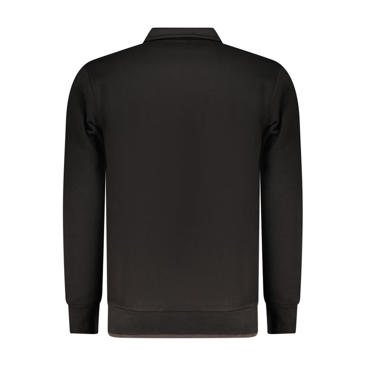 Rifle Nero Cotton Men Polo Shirt