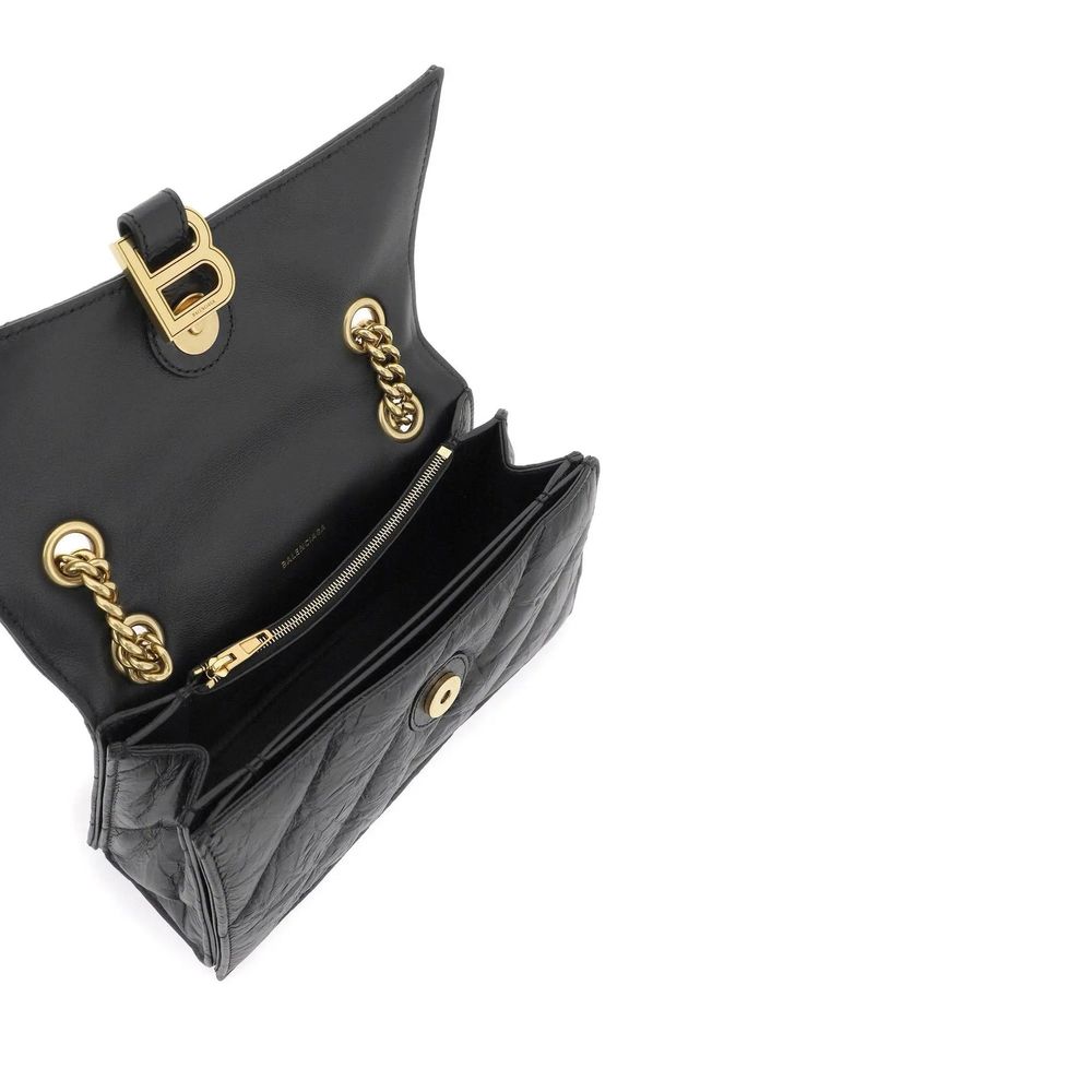 Balenciaga Black Calfskin Shoulder Bag