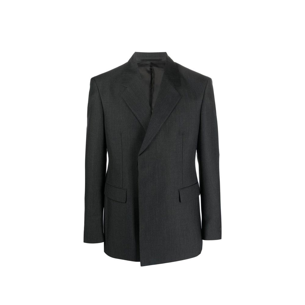 Prada Gray Wool Coat