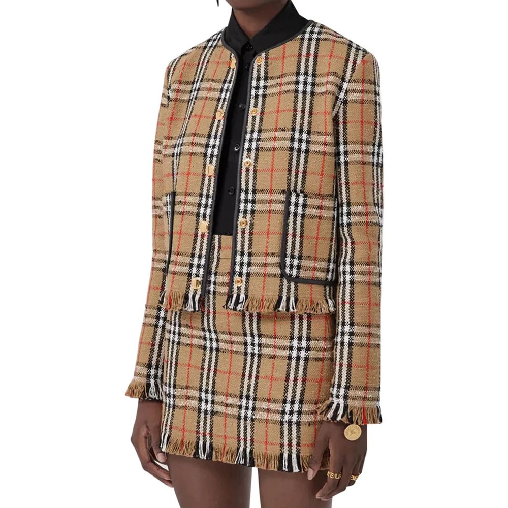 Burberry Beige Cotton Coat