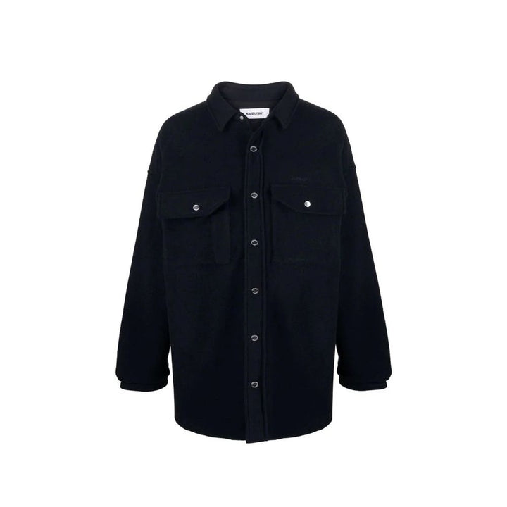Ambush Blue Marabou Coat