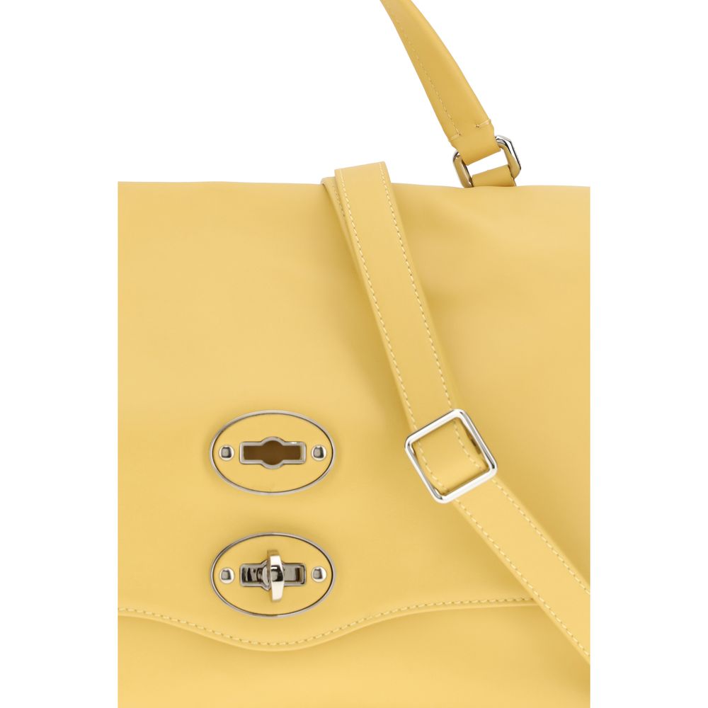 Zanellato Bicolor Calf Leather Bos Taurus Shoulder Bag