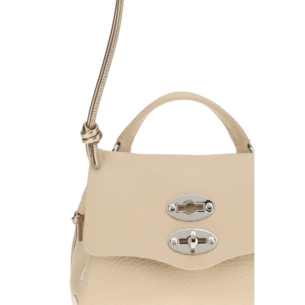 Zanellato Multicolor Calf Leather Bos Taurus Shoulder Bag