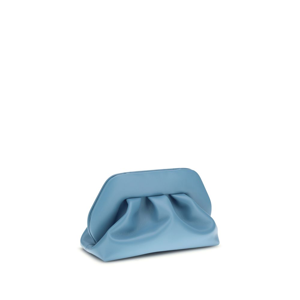 THEMOIRè Blue Other Fibres Clutch Bag