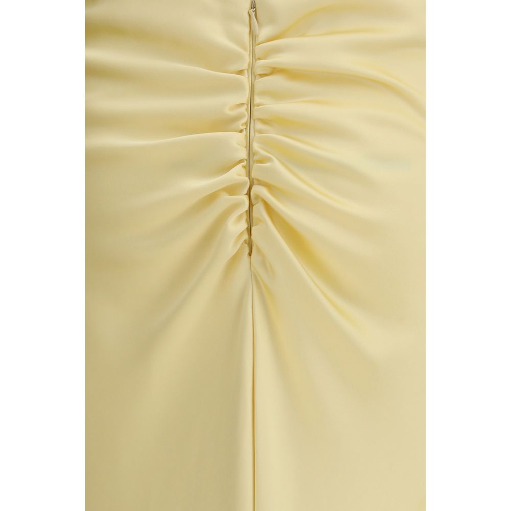 The Andamane Bicolor Polyester Long Dress