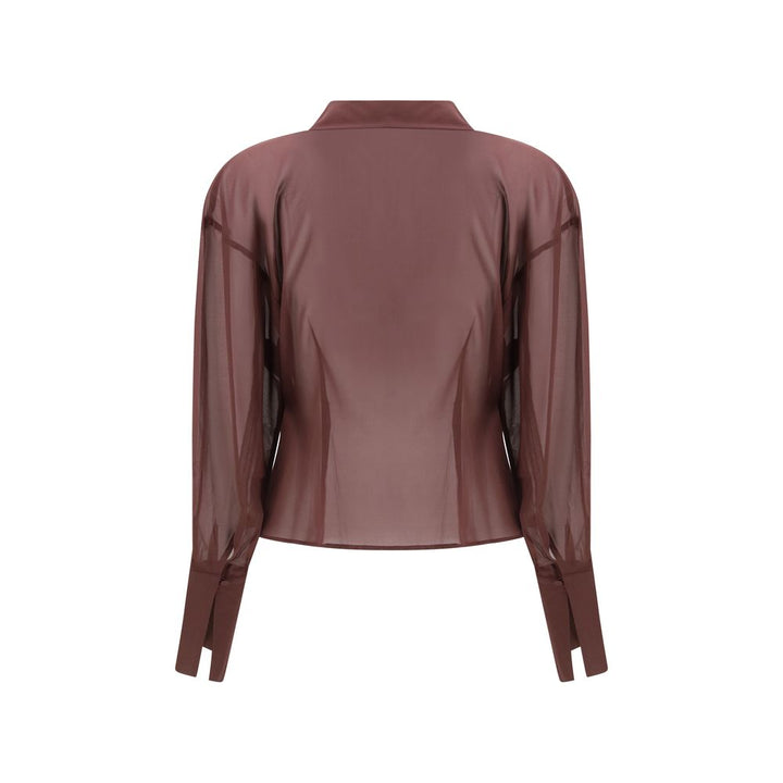 The Andamane Multicolor Silk Blouse