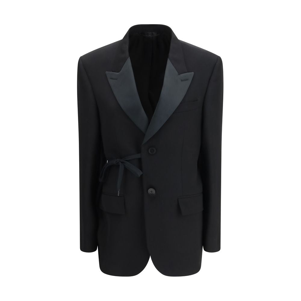 Balenciaga Black Wool Coat